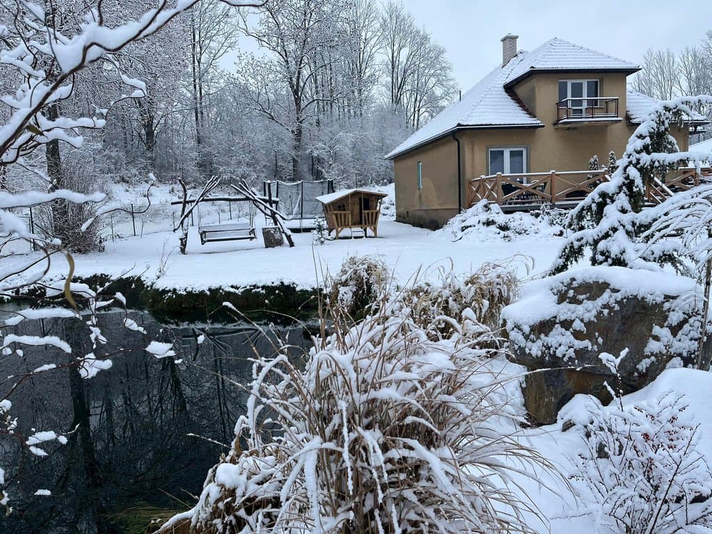 Teren zewnętrzny - Chata Adas so súkromným mini wellnessom