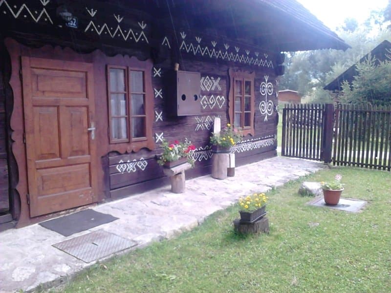 v lete - Drevenička pod vlekom