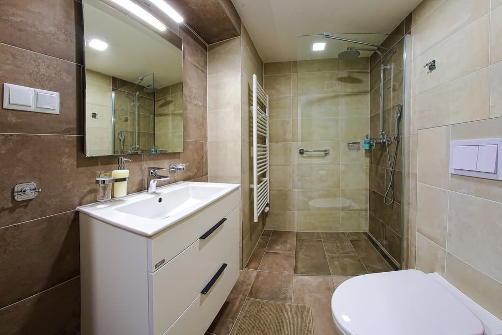 Kúpeľňa - Apartmány za Rohom