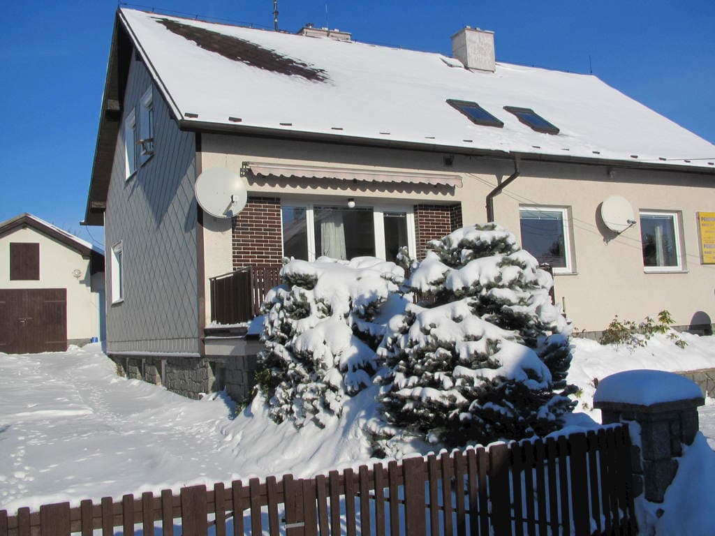 Házikó Kunc télen