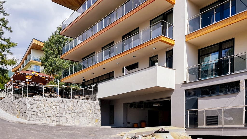 Teren zewnętrzny - Apartamenty Luna Hrebienok
