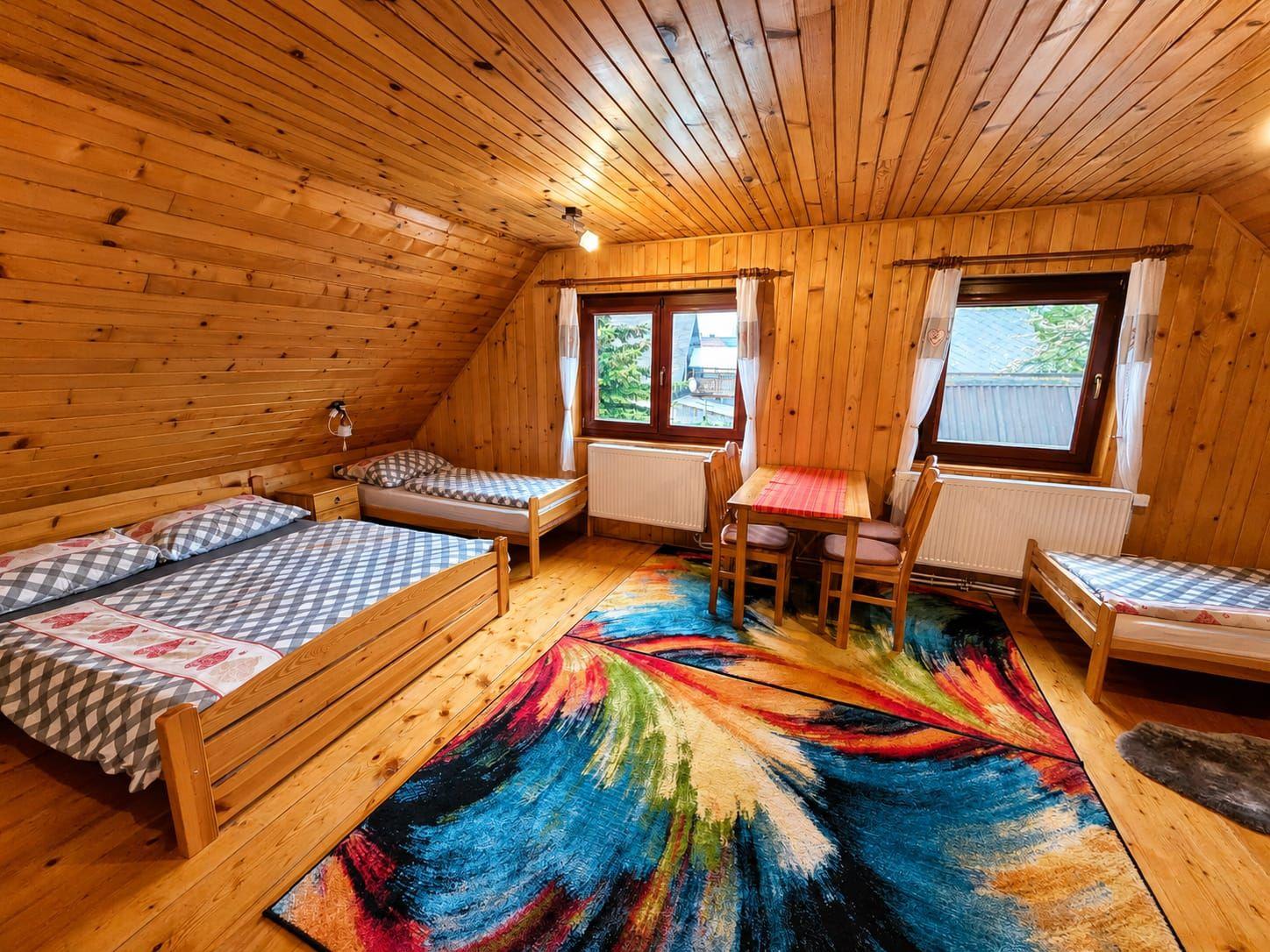 Fünfbettzimmer  - Rodinná chata Hybe