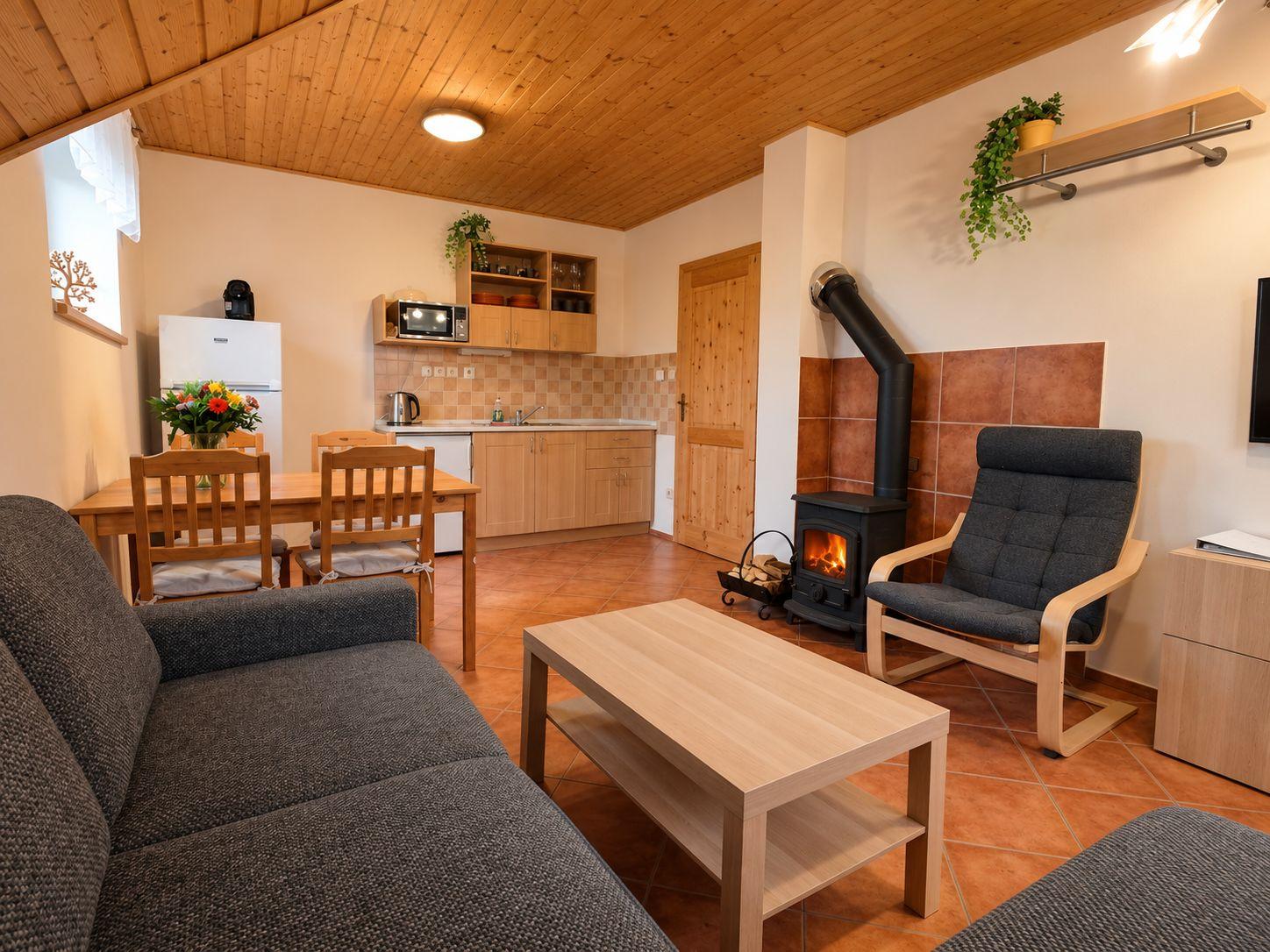 Apartament z 1 sypialnią  - Domek Sluníčko