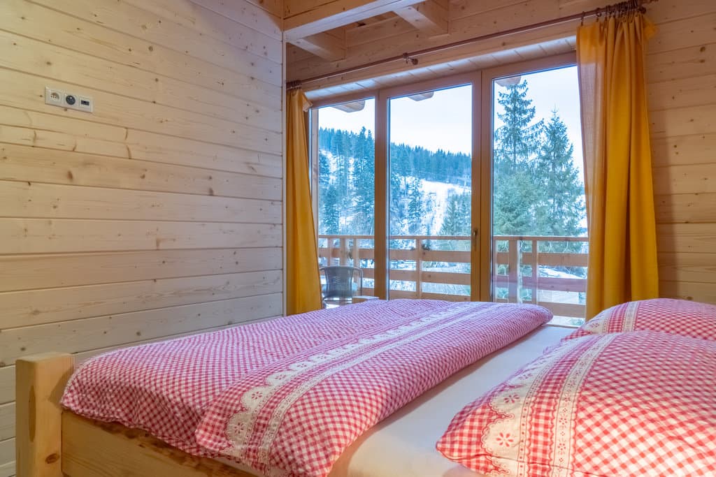 1. poschodie- spálňa s balkónom- TATRY - Domek Janko Oravice