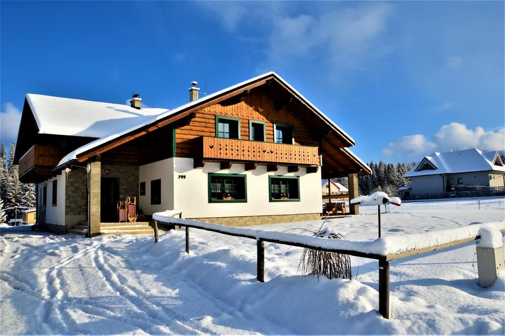 Apartmán Elenka v zimě