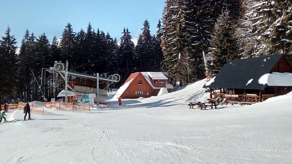 Bez čakania na vlek - Domek Stred Kubínska hoľa