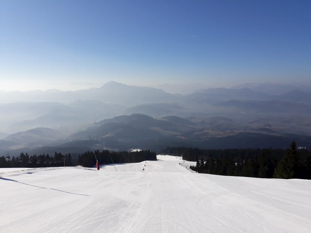 Ranný pohľad - Domek Stred Kubínska hoľa