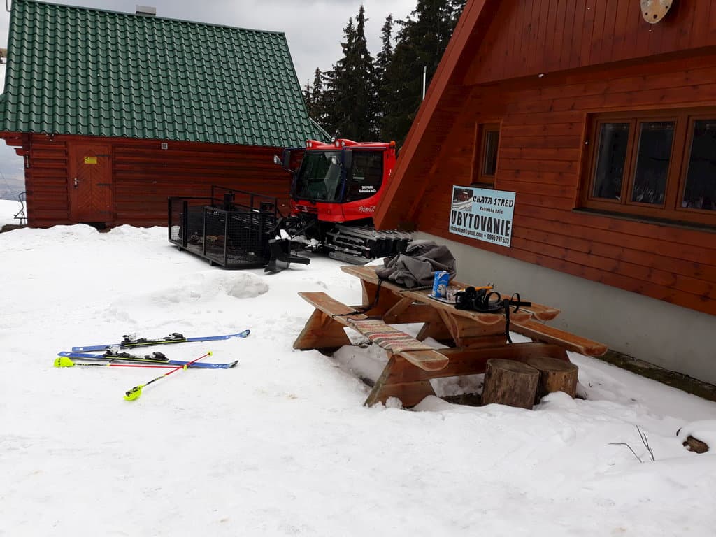 Prestávka v lyžovaní - Domek Stred Kubínska hoľa