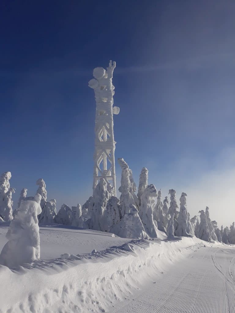 Zimná nádhera - Domek Stred Kubínska hoľa