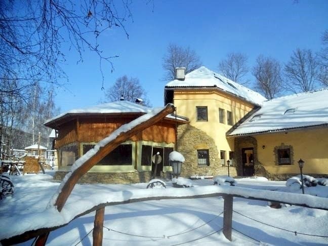 Panzió Za Mlynom télen
