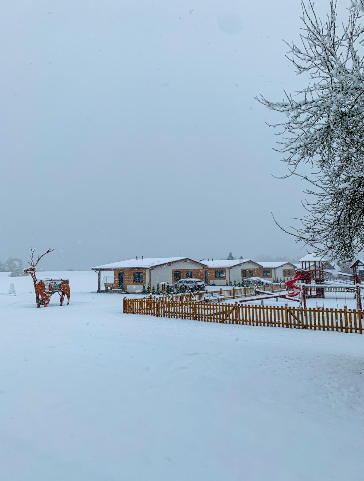 Rezort Zvernica in the winter