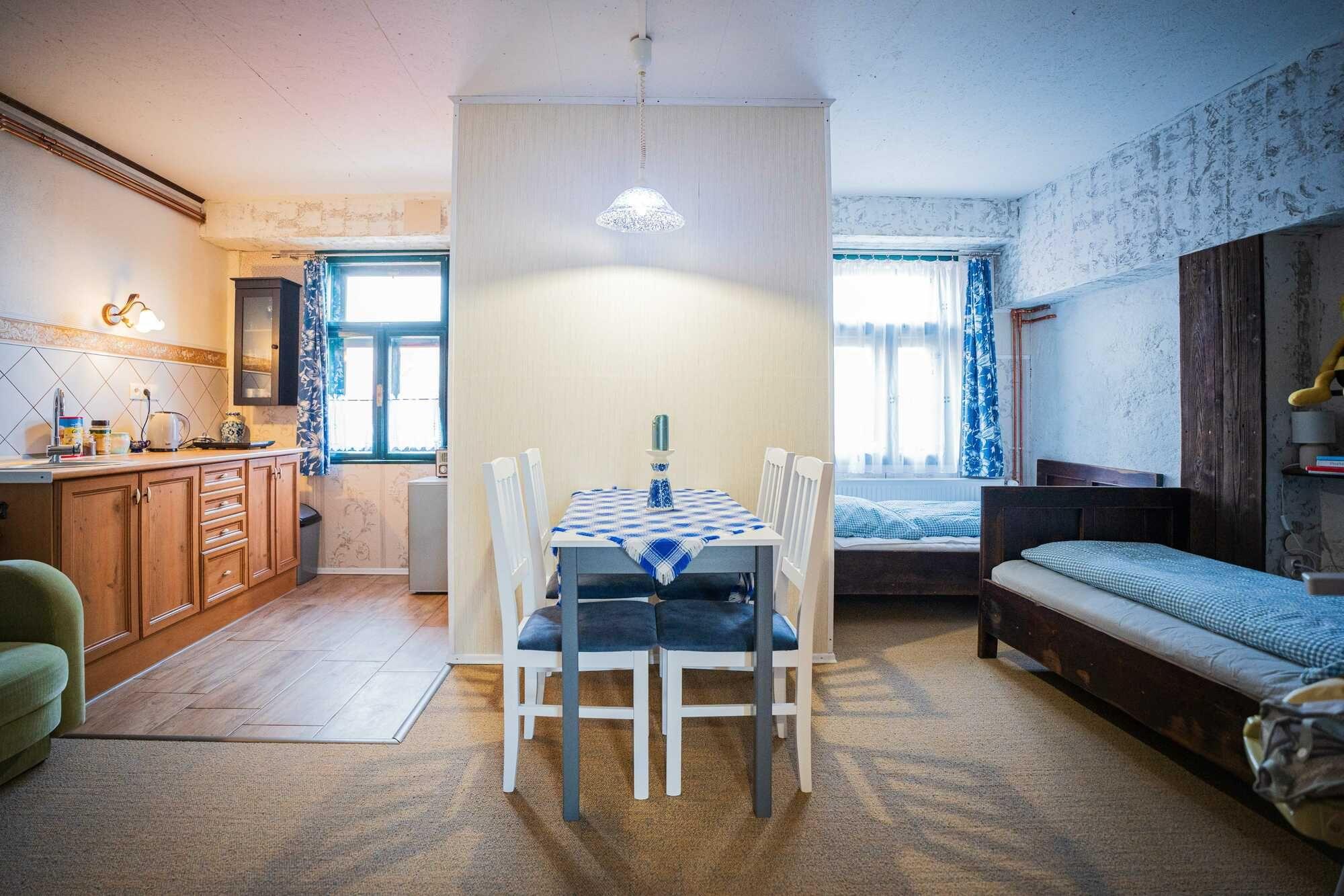 Apartmán na prízemí Štvorlôžkové štúdio s prístelkou - Chalupa Kozí dvor Rohozná