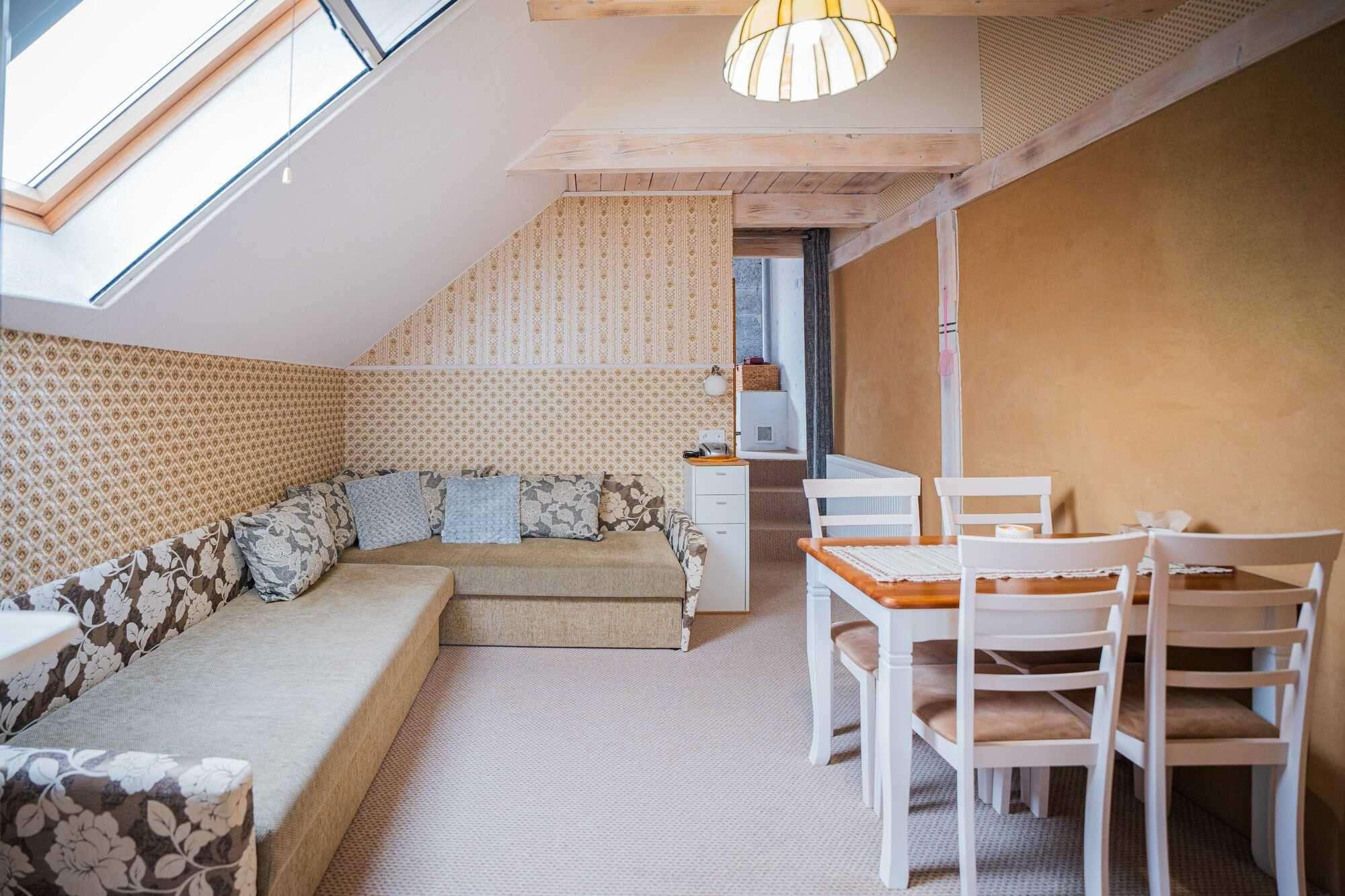 Apartmán s výhľadom na hory Apartmán s 2 spálňami - Chalupa Kozí dvor Rohozná