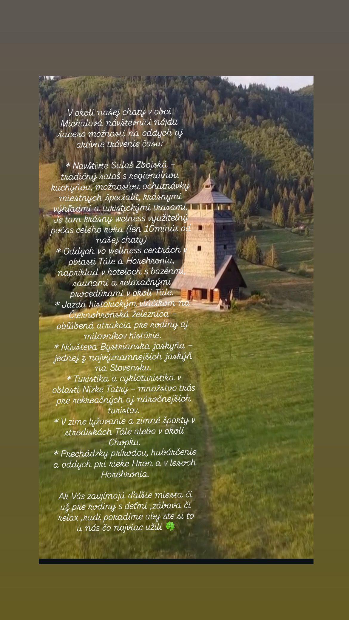 Okolica - Domek Zdenka