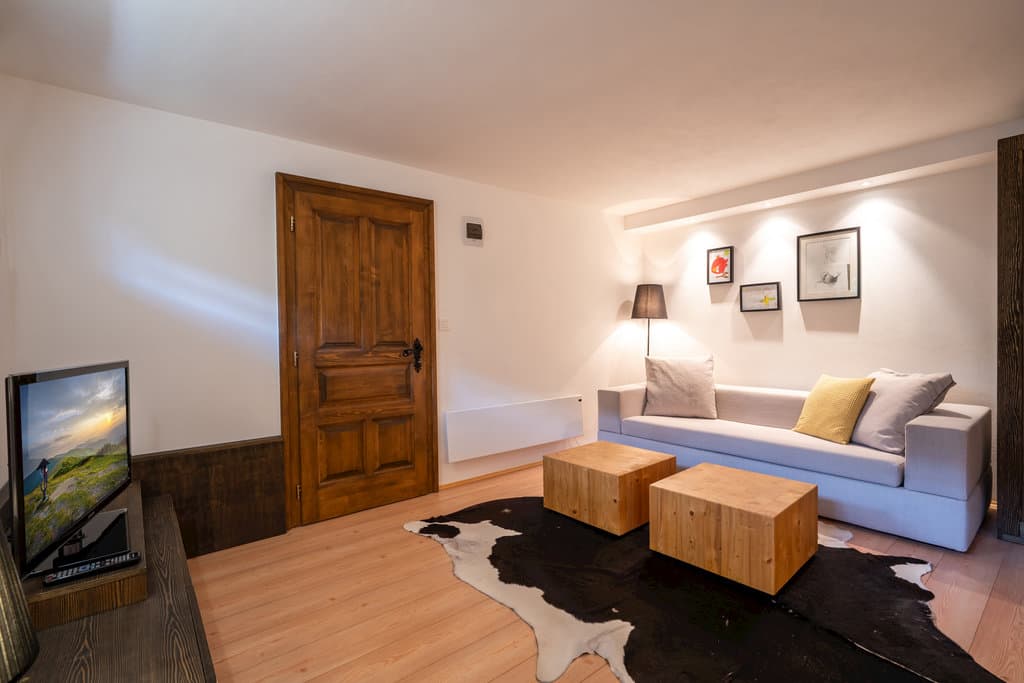 Stúdio má samozrejme aj TV+ wifi - Wellness Domek drewniany Zuberec
