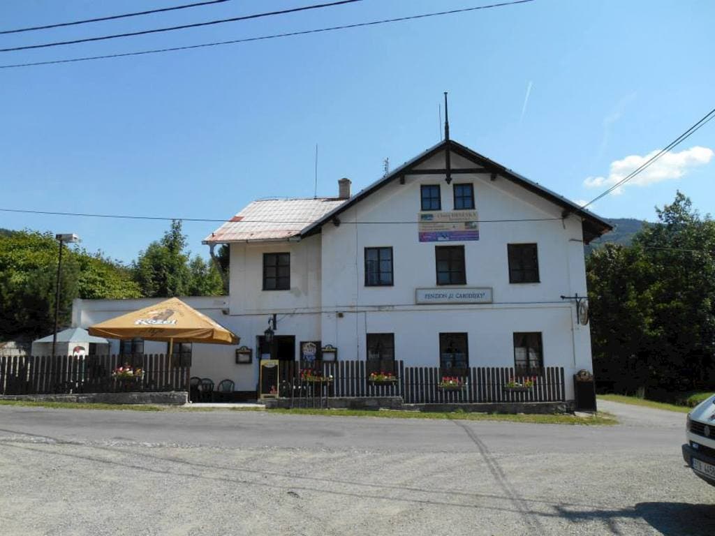 Domek u Čarodějky w zimie