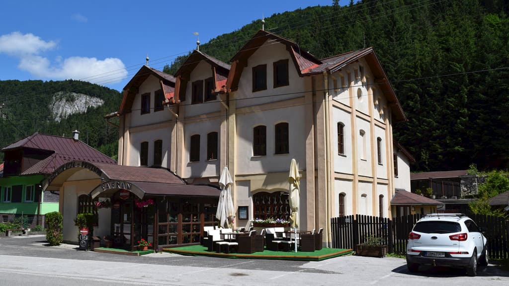 Pensjonat Šafran w zimie