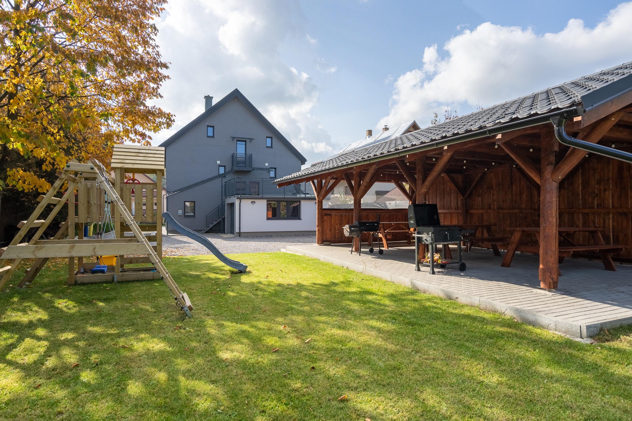 Teren zewnętrzny - Apartament Oravskie