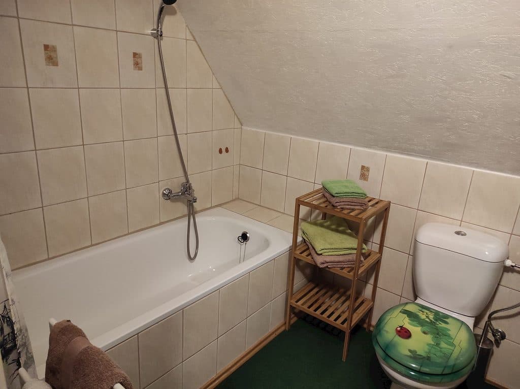 Čtyřlůžkový pokoj v 1. patře vlevo  - Chalupa 118