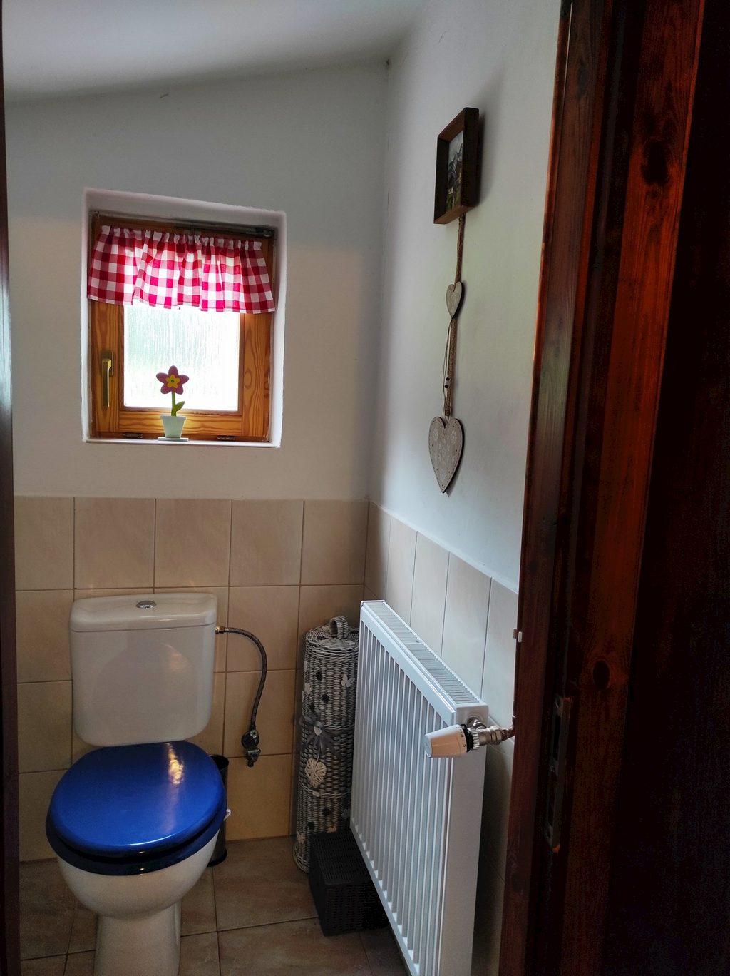 Samostatné wc v přízemí - Chalupa 118