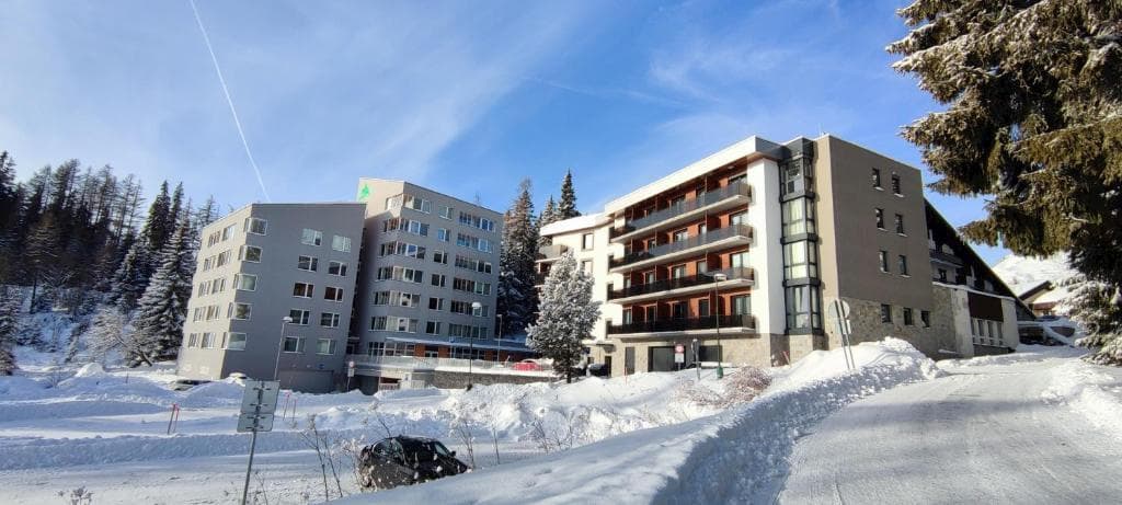 Štrbské Pleso Smrek Penthouse Apartment v zime