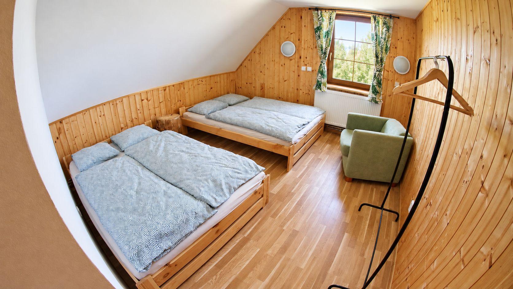 Čtyřlůžkový pokoj  - Chalupa Zašív