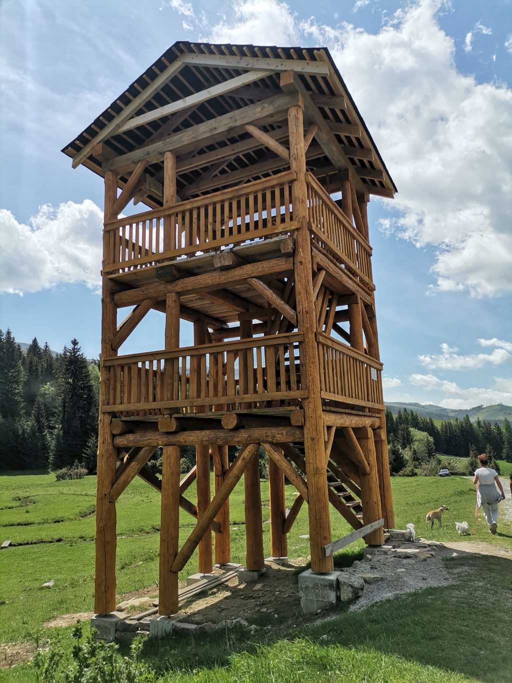 Vyhliadková veža v Liptovskej Lužnej - Dolinka