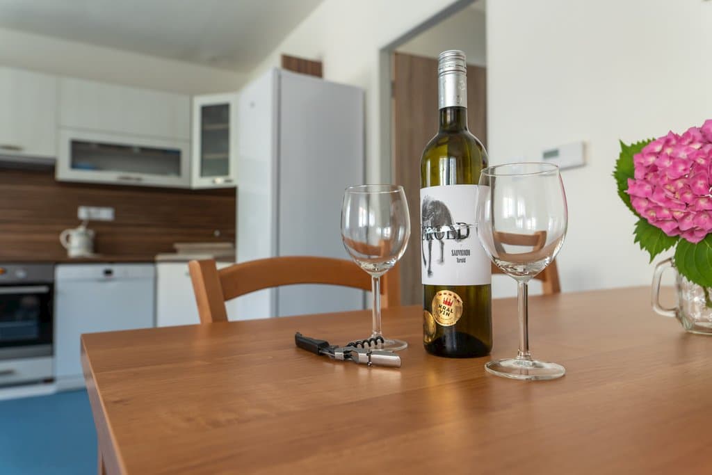 Obývací místnost - Homestay Mikulov