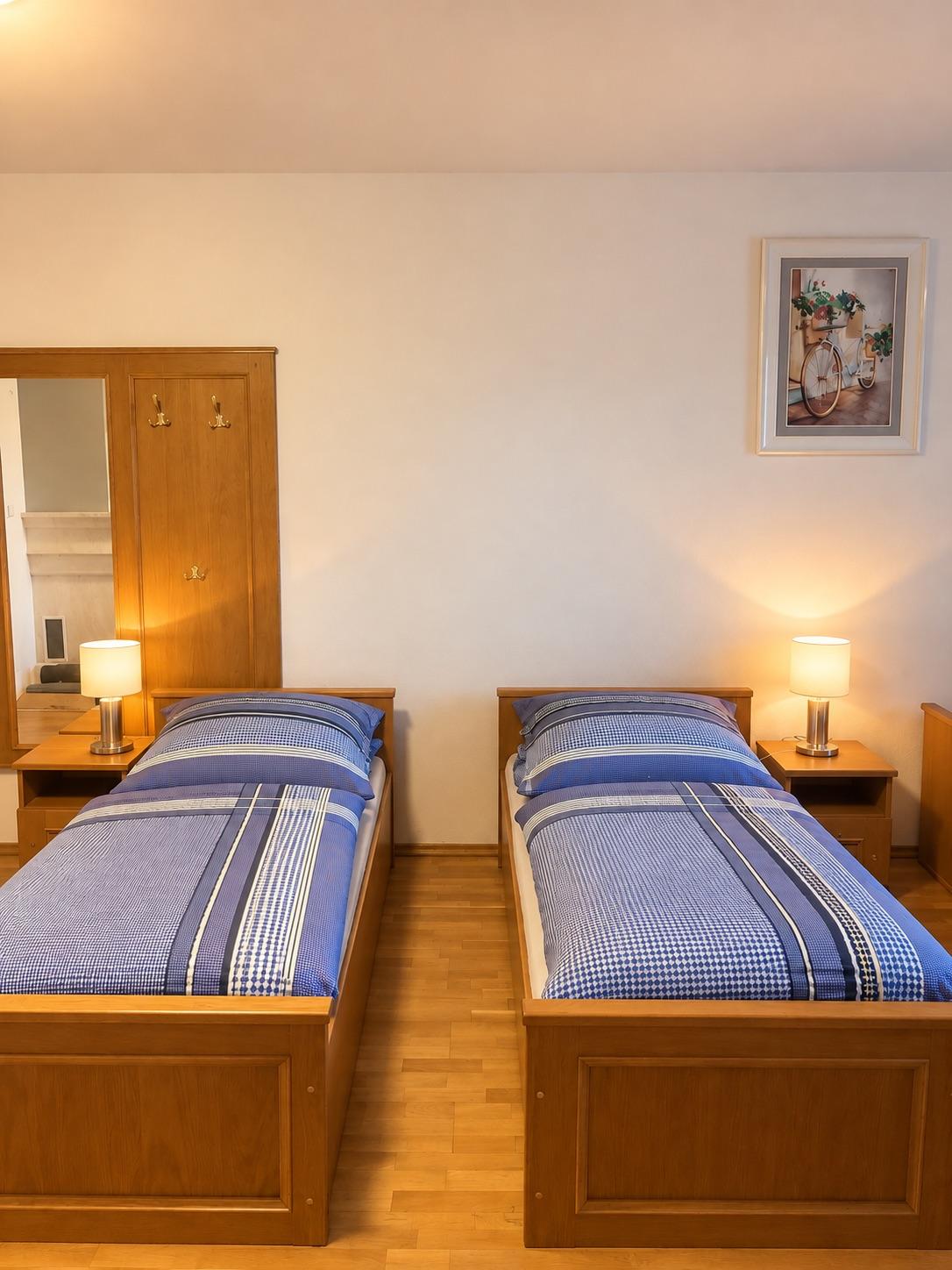 Izba č. 1 s krbom Trojlôžková izba - Villa Bella