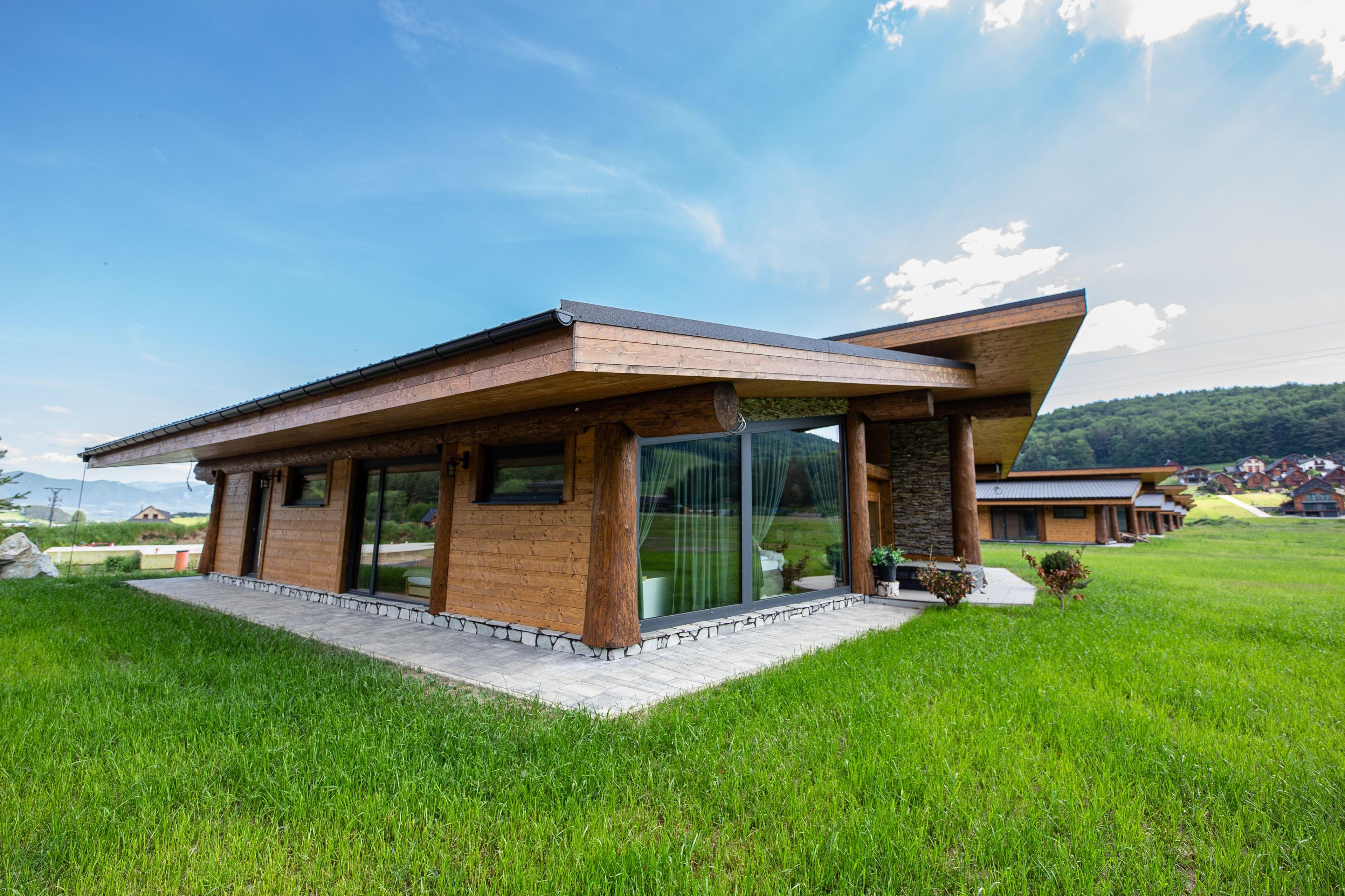 Chalets Valča v lete