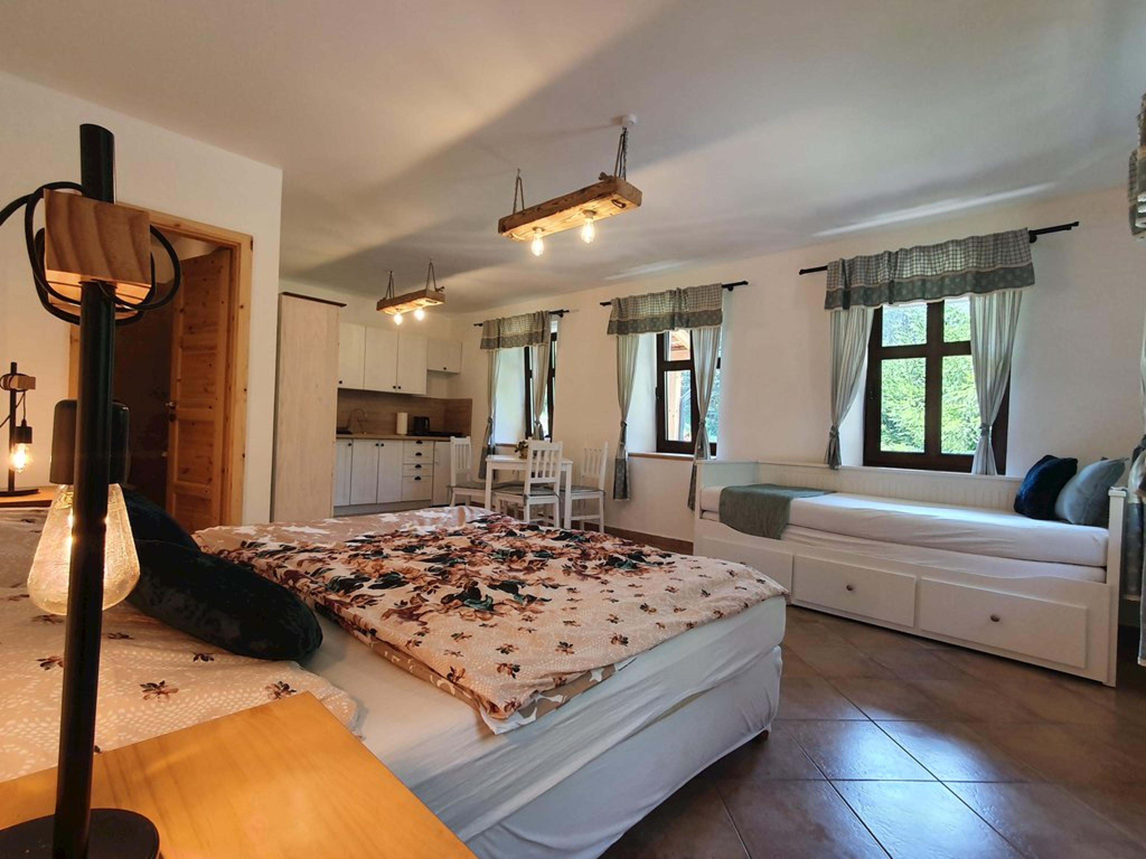 Apartmán pro 2 až 4 osoby  Apartmán s 1 ložnicí - Kamenný Vrch Adršpach