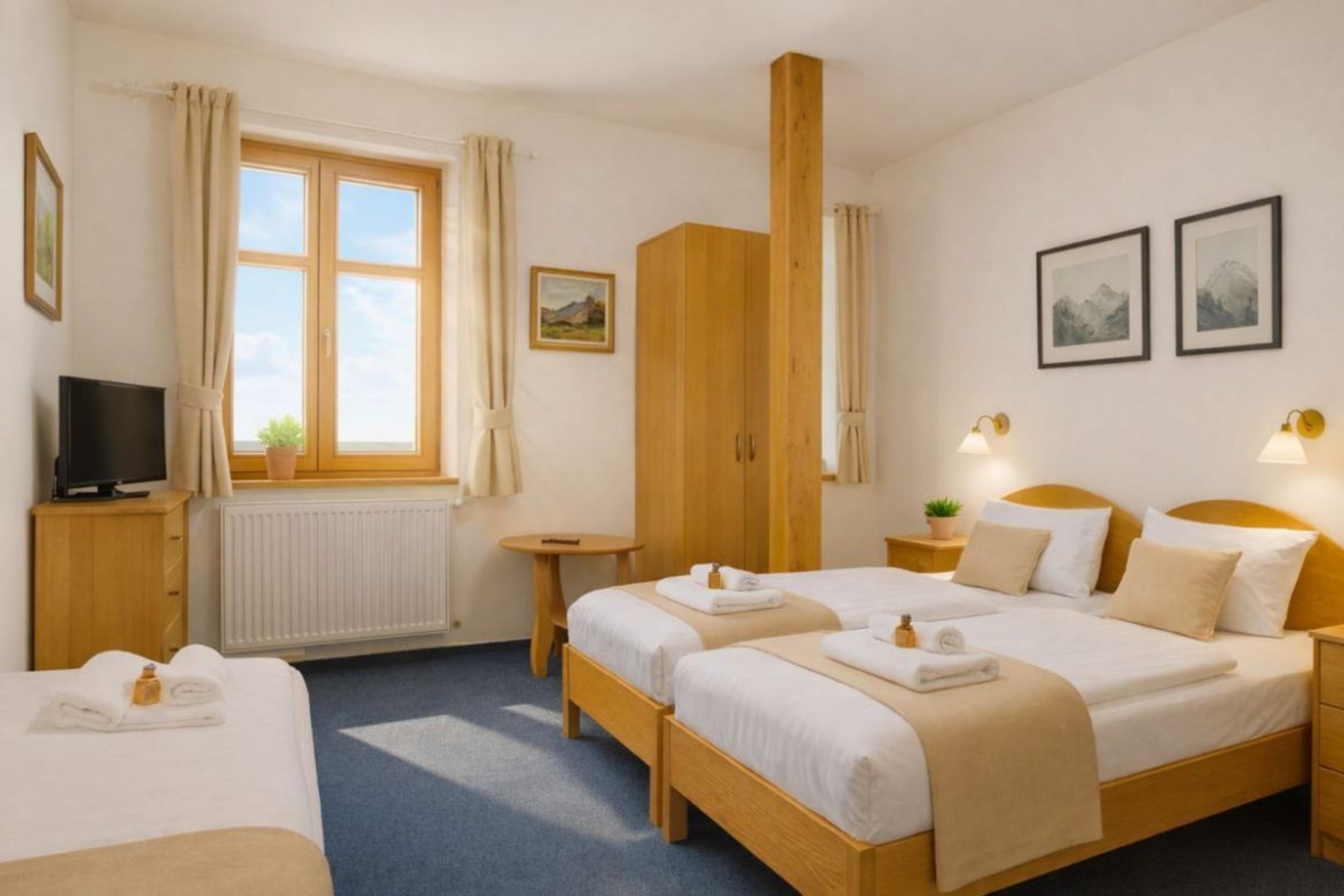 Triple Comfort Rejvíz 1 Dvoulůžkový pokoj - REJVÍZ 1 Hotel & Spa