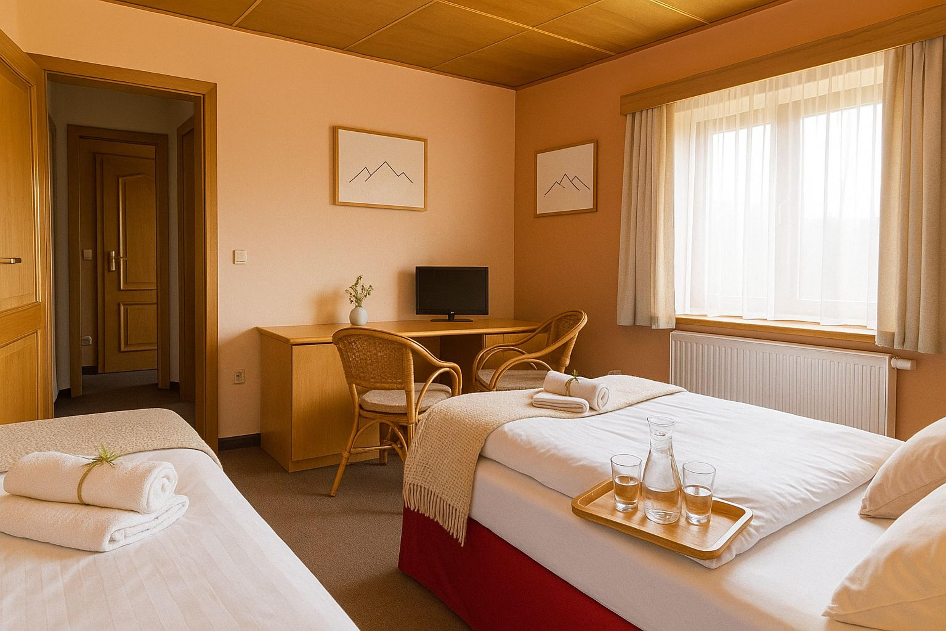 Čtyřlůžkový Apartmán Orlík Apartmán s 2 ložnicemi - REJVÍZ 1 Hotel & Spa