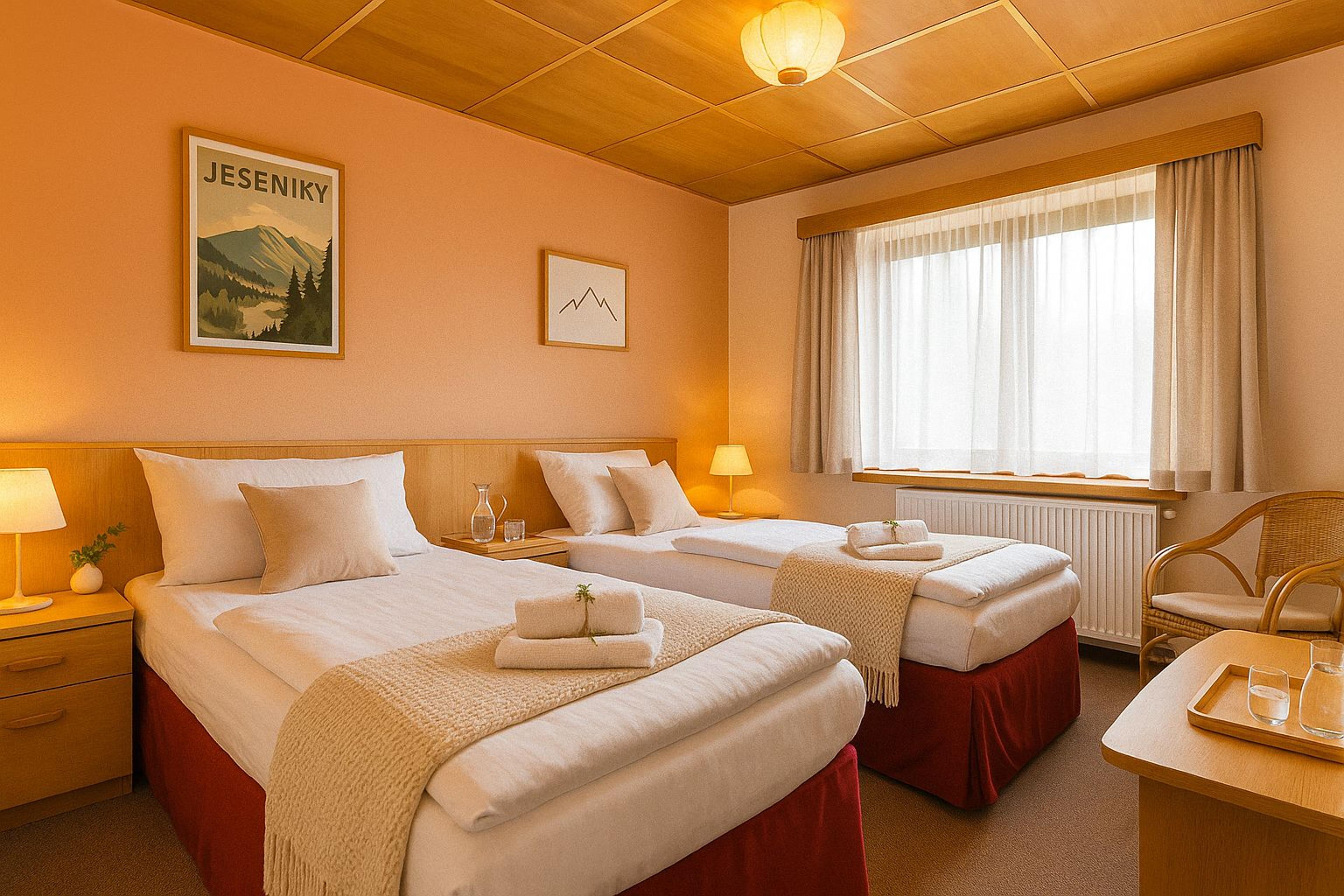 Čtyřlůžkový Apartmán Orlík Apartmán s 2 ložnicemi - REJVÍZ 1 Hotel & Spa