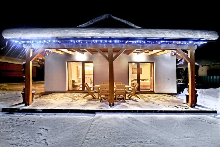 Wellness villa Bobrik v zime