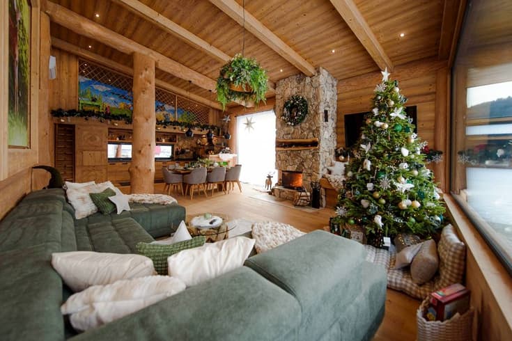 Chalets Valča v zime
