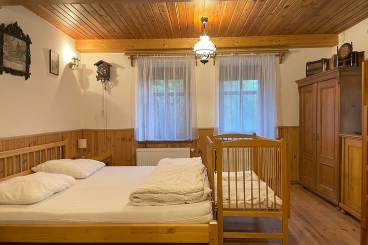 čtyřlůžkový pokoj č.1  v přízemí - Chalupa u Podskalských