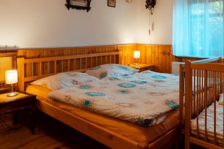 čtyřlůžkový pokoj č.1  v přízemí - Chalupa u Podskalských
