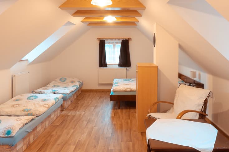 čtyřlůžkový pokoj č.4 v patře - Chalupa u Podskalských