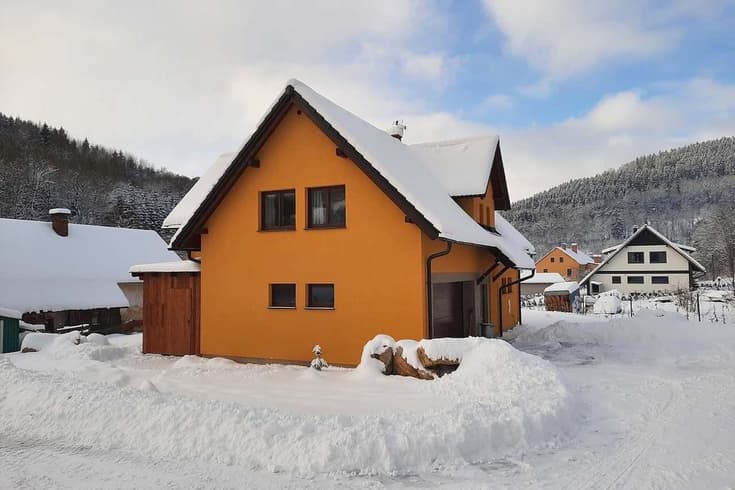 Cottage Benecko in the winter