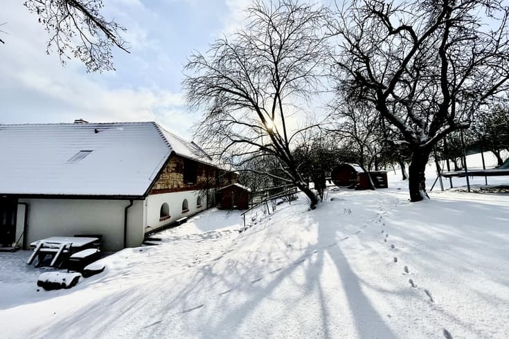 Apartmán U Lípy in the winter