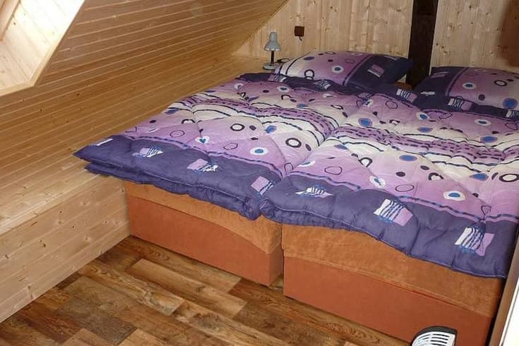 Dvoulůžkový pokoj v podkroví  - Chalupa Pod Návsí