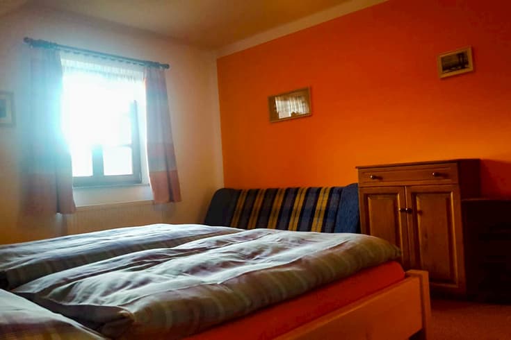 Čtyřlůžkový pokoj Štvorlôžková izba - Račovská chalupa