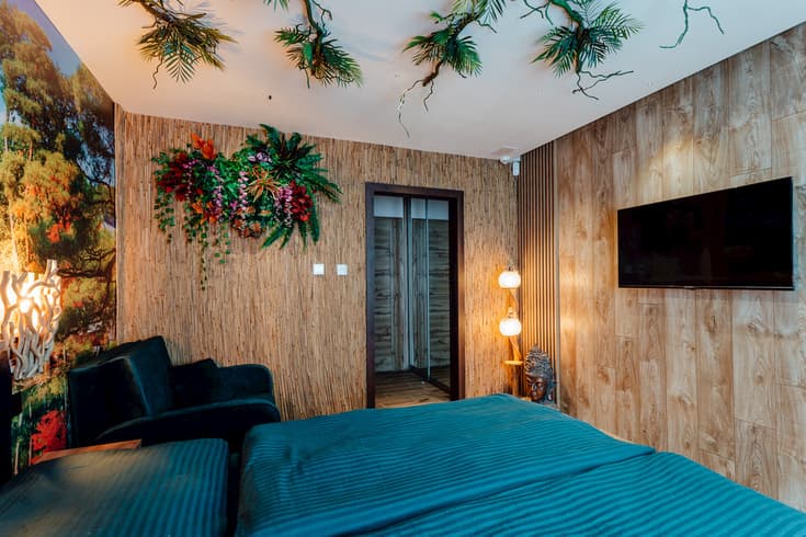 Pokój trzyosobowy - Domek PARADiSE Wellness Residence (Sauna & SPA) Terchová