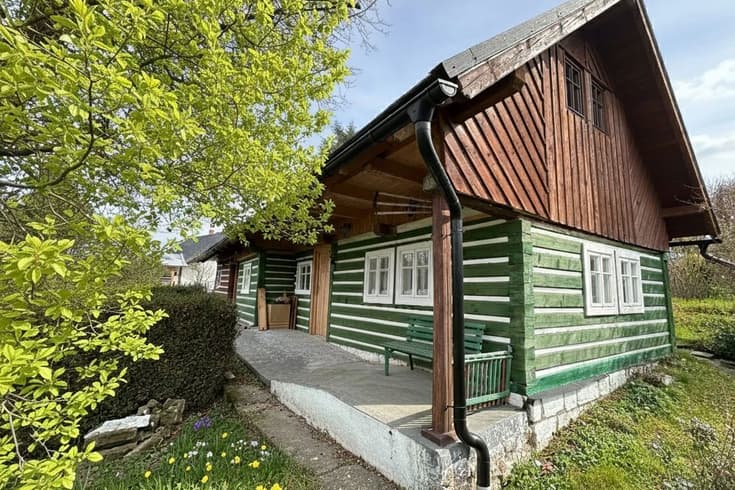 Roubenka Ráj Troskovice v zimě