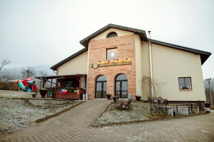 Pension Vyhlídka v zimě