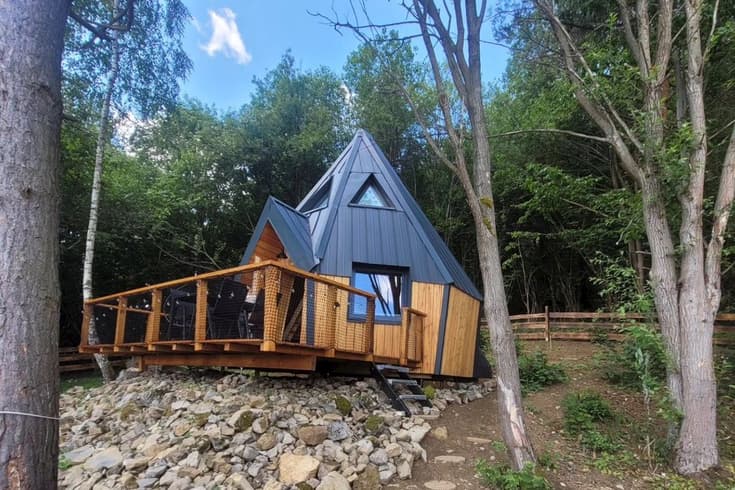 Diamond Cabin Orava v lete