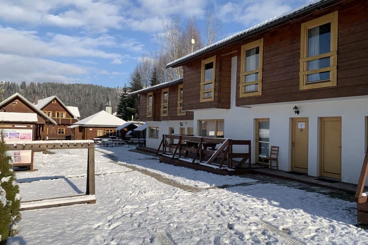 SKI ČIERNY BALOG v zime