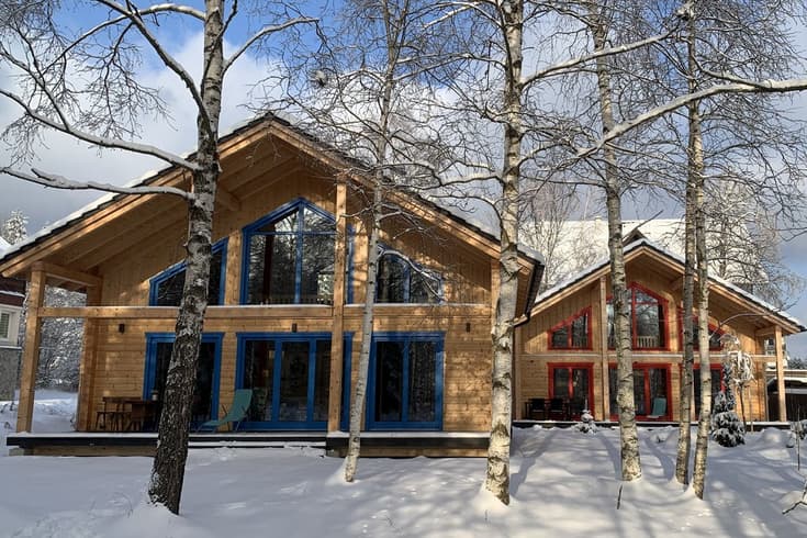 Chalets Buky v zime