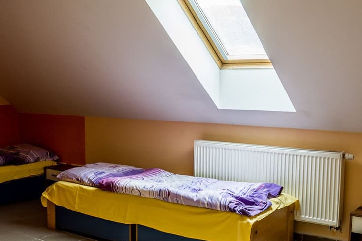 Dreibettzimmer  - Herberge Višňové